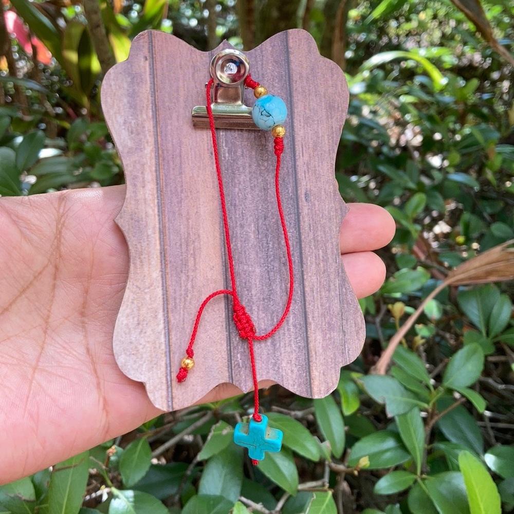 Kabbalah RedString Turquoise Protection bracelet - Picture 5 of 14